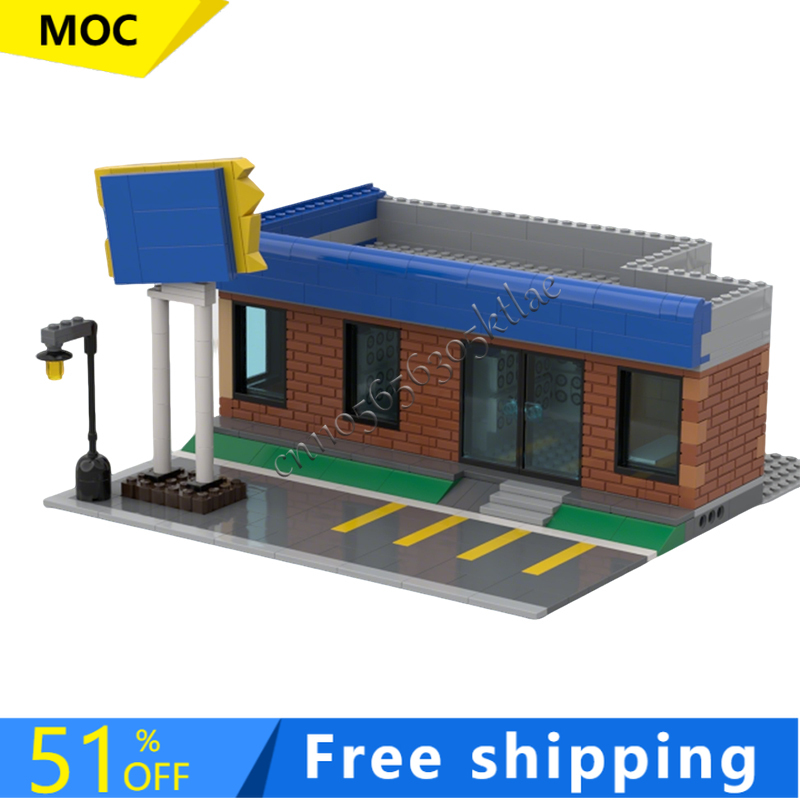 Kids Toys Rental - 717 adet MOC şehir sokak manzaraları