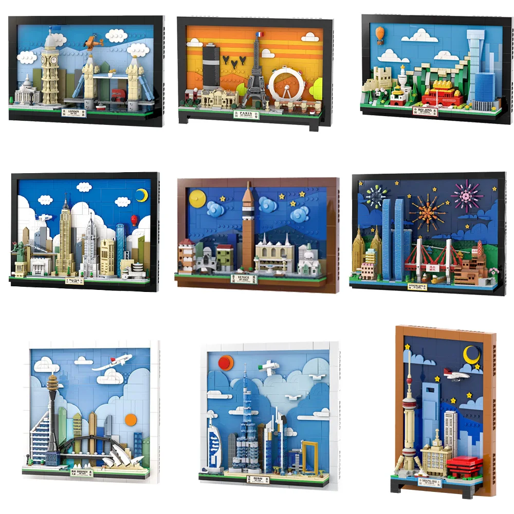 Kids Toys Dubai - New York Yapı Taşları Şehir Kartpostalı