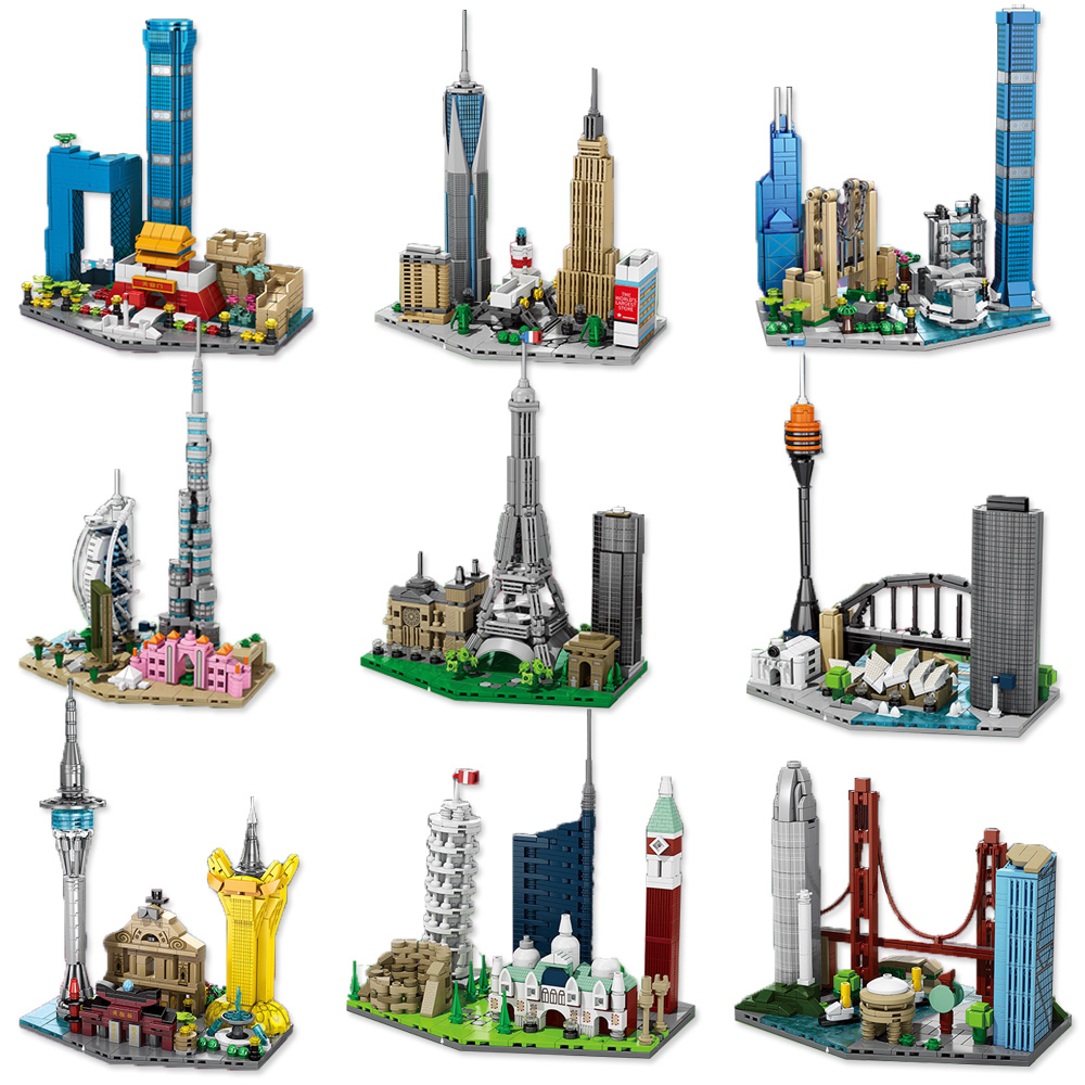 Kids Toys Dubai - Ünlü Şehir Skyline Yapı Taşları İtalya