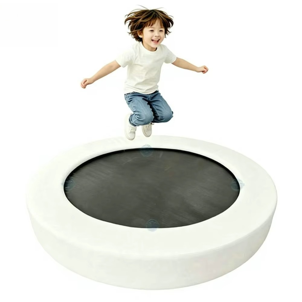 Kids Toys Rental - Yuvarlak Yumuşak Oyun Trambolini 5FT, Çocuklar