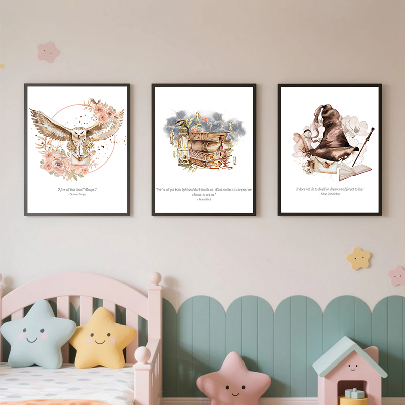 Kids Toys Quotes - Harry Potter Film Afişleri Sihirbaz Şapkası