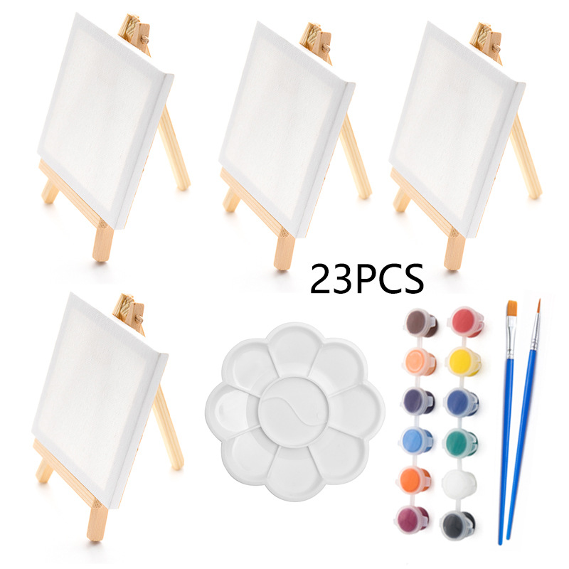 23 adet Mini şövale çizim taht - Kids Art Easel incelemesi ve fiyatı