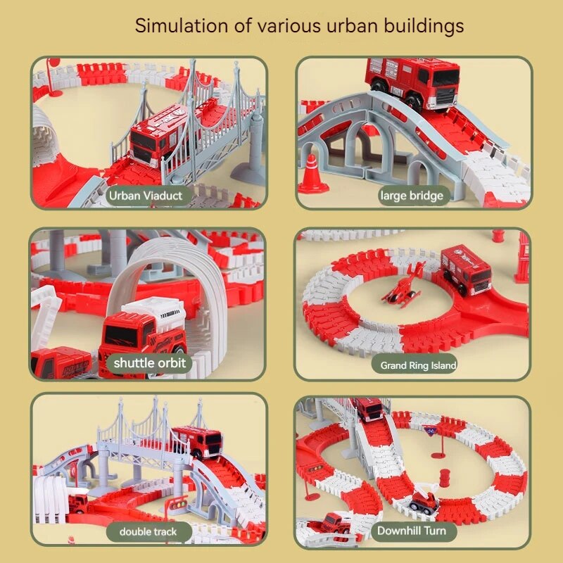 İtfaiye yolu montaj araba mühe - Sandbox Play Set incelemesi ve fiyatı