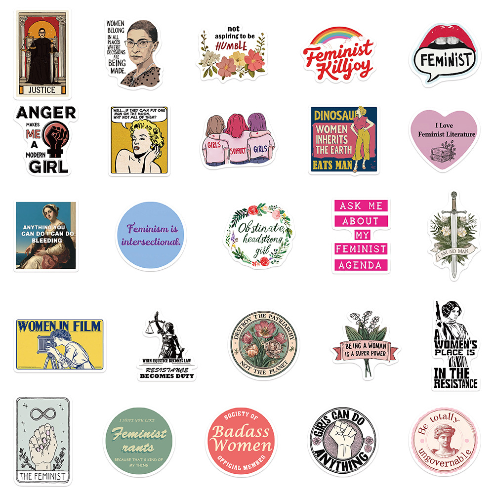 50 adet feminist kız güç çıkar - Kids Toys Quotes incelemesi ve fiyatı