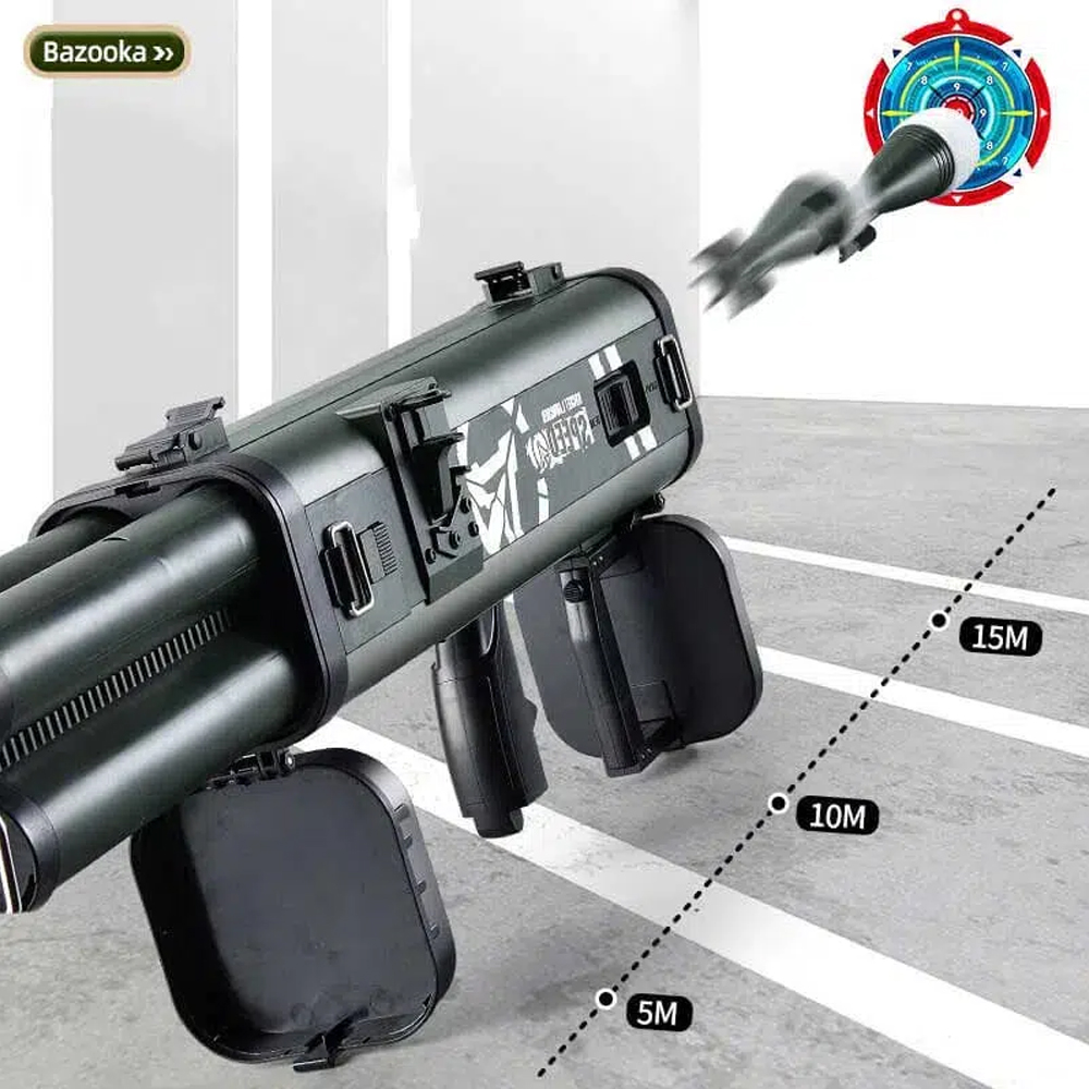 M202 Dörtlü Roketatar Köpük Da - Foam Dart Gun incelemesi ve fiyatı