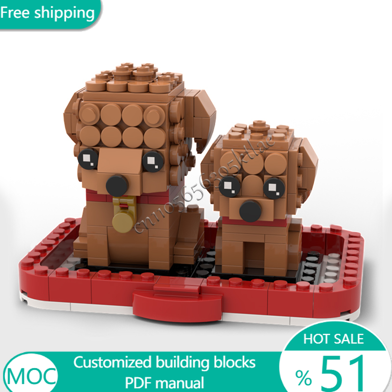 293 Parça Hayvan Goldendoodle  - Kids Toys Blocks incelemesi ve fiyatı