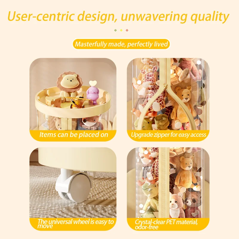 Şeffaf Oyuncak Saklama Kutusu  - Kids Zipper Toys incelemesi ve fiyatı
