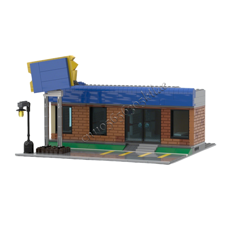 717 adet MOC şehir sokak manza - Kids Toys Rental incelemesi ve fiyatı