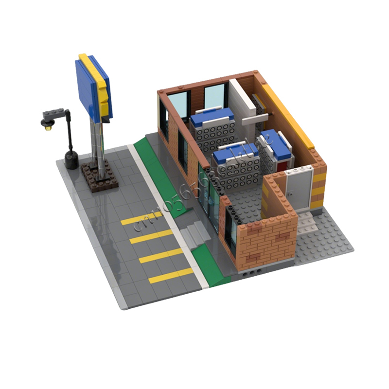 717 adet MOC şehir sokak manza - Kids Toys Rental incelemesi ve fiyatı