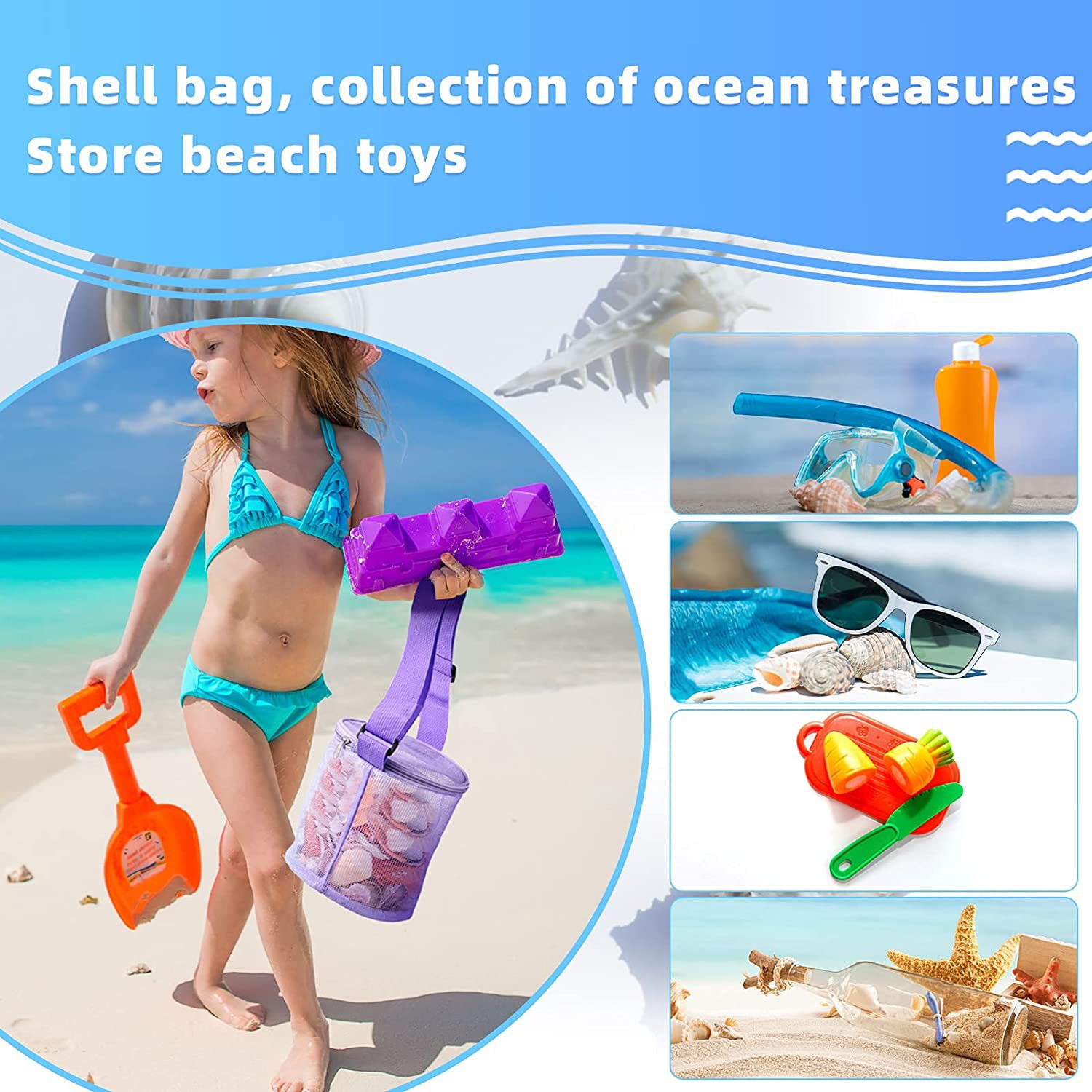 Fermuar kum oyuncak Seashell ç - Kids Zipper Toys incelemesi ve fiyatı