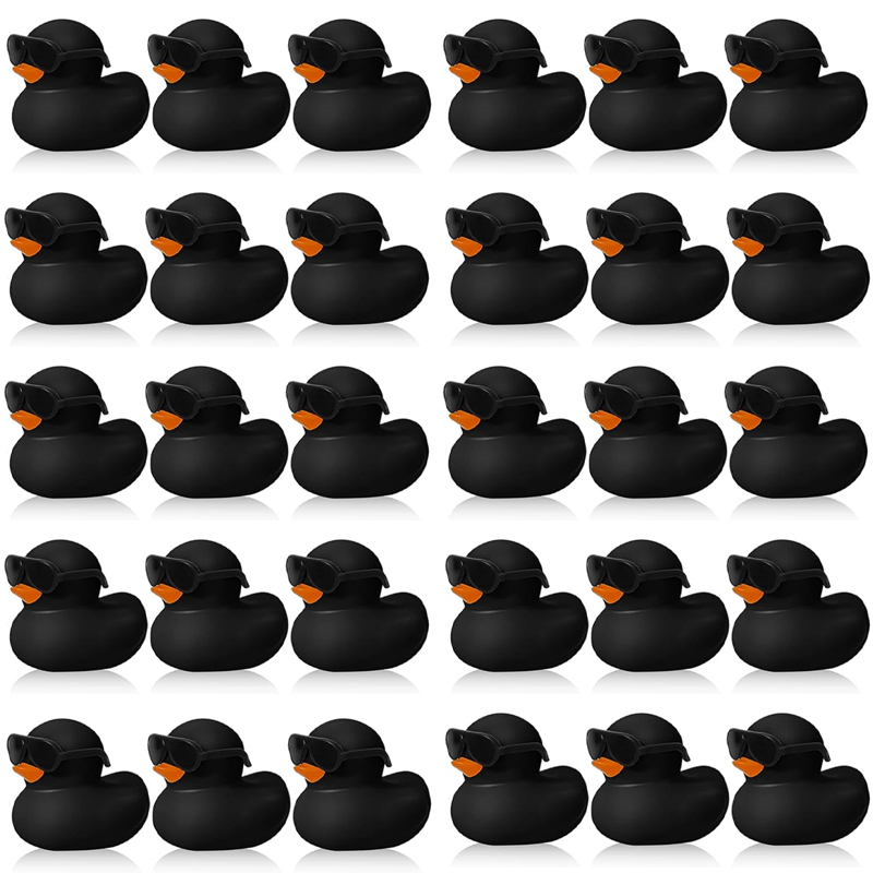 6/12/24/48 adet siyah lastik ö - Rubber Duck Bath incelemesi ve fiyatı