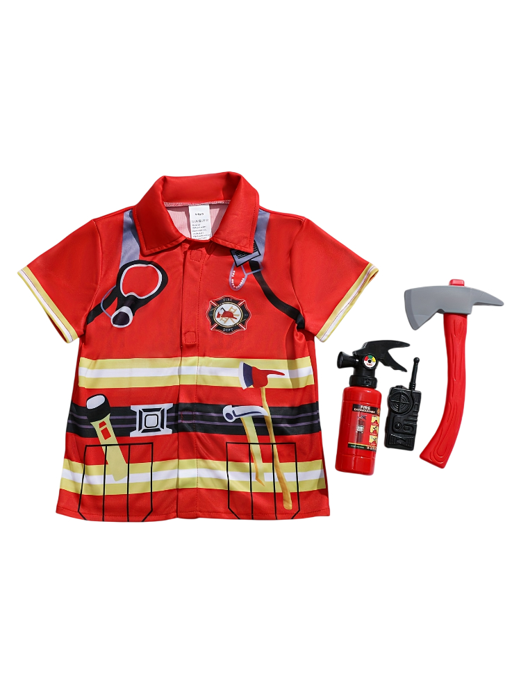 Çocuk İtfaiyeci Tarzı Gömlek v - Sandbox Play Set incelemesi ve fiyatı