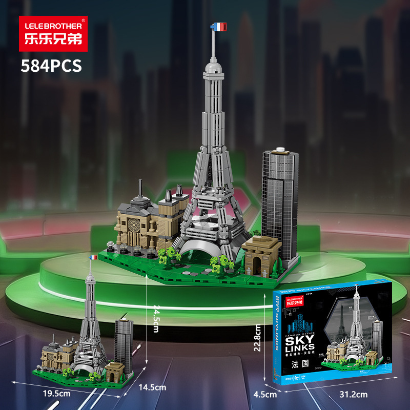 Ünlü Şehir Skyline Yapı Taşlar - Kids Toys Dubai incelemesi ve fiyatı