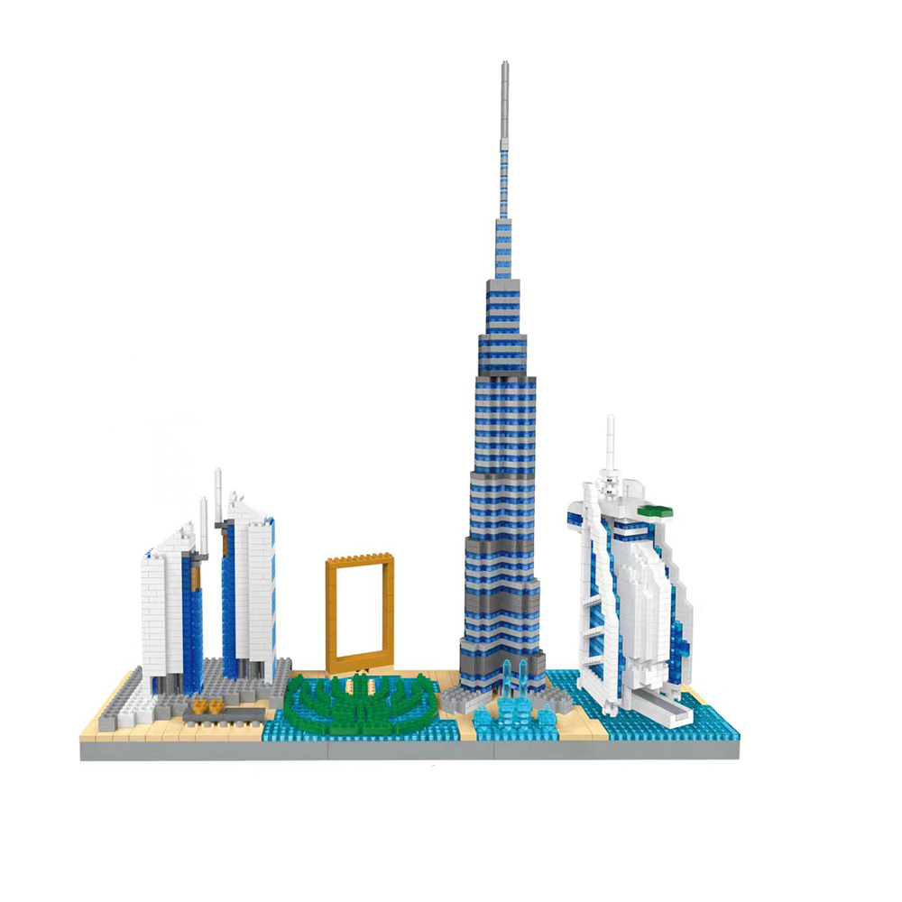 Küçük Yapılı Dubai Skyline Yap - Kids Toys Dubai incelemesi ve fiyatı