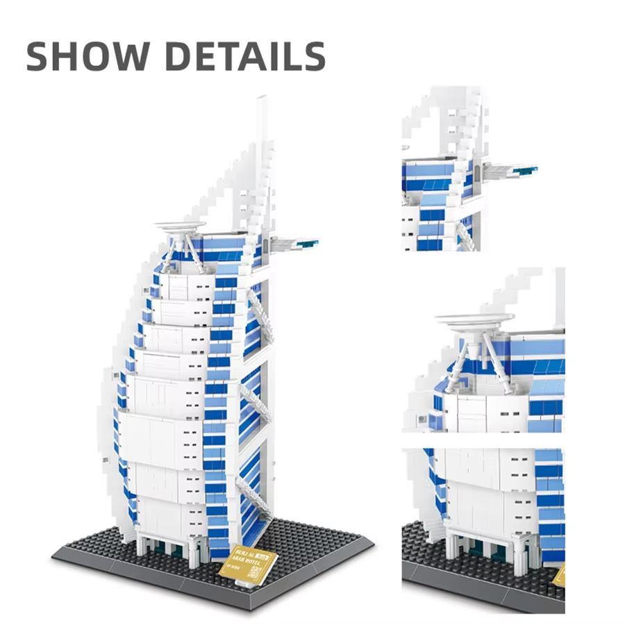 1306 adet Burjal Arab Hotel Du - Kids Toys Dubai incelemesi ve fiyatı