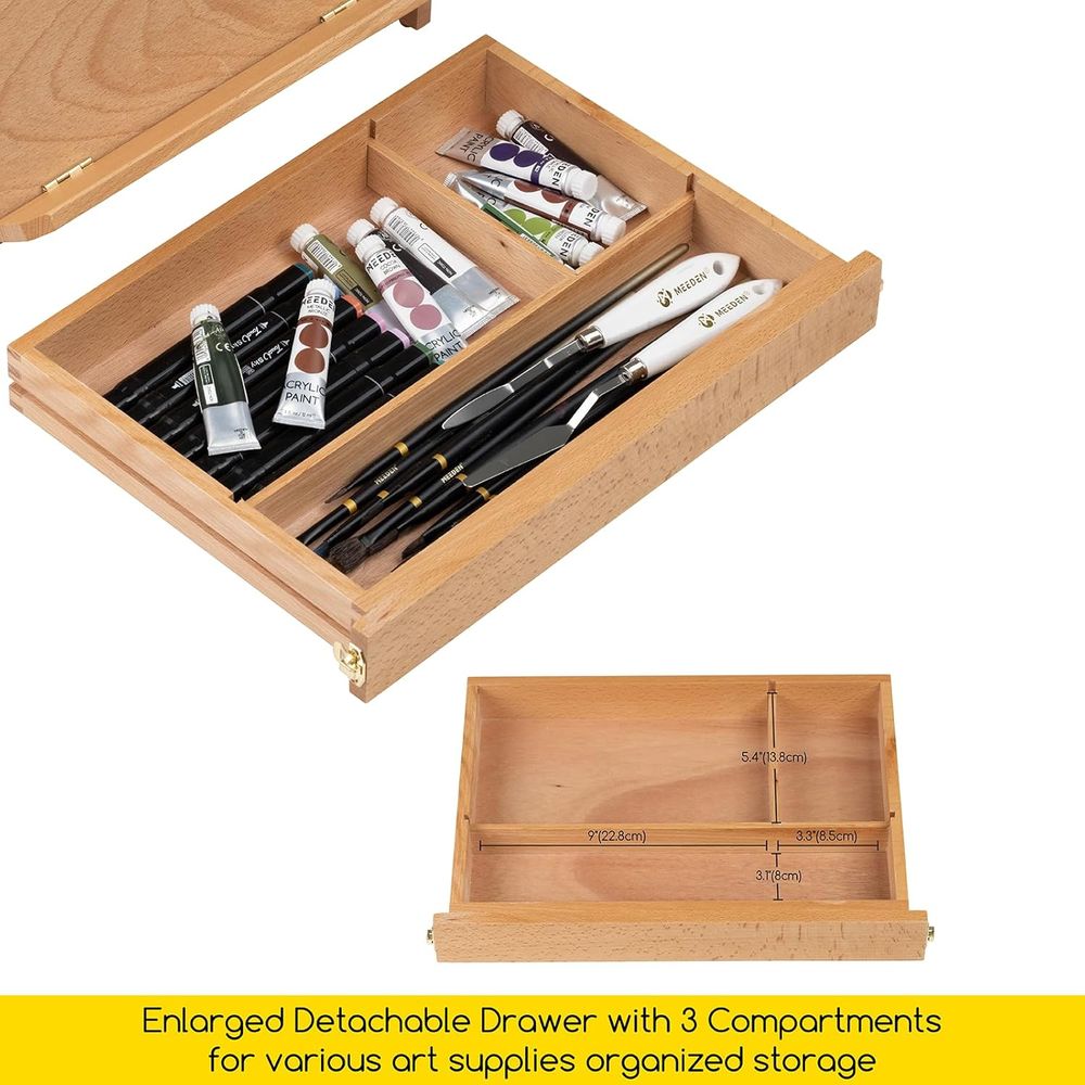 Taşınabilir Masif Ahşap Masa Ü - Kids Art Easel incelemesi ve fiyatı