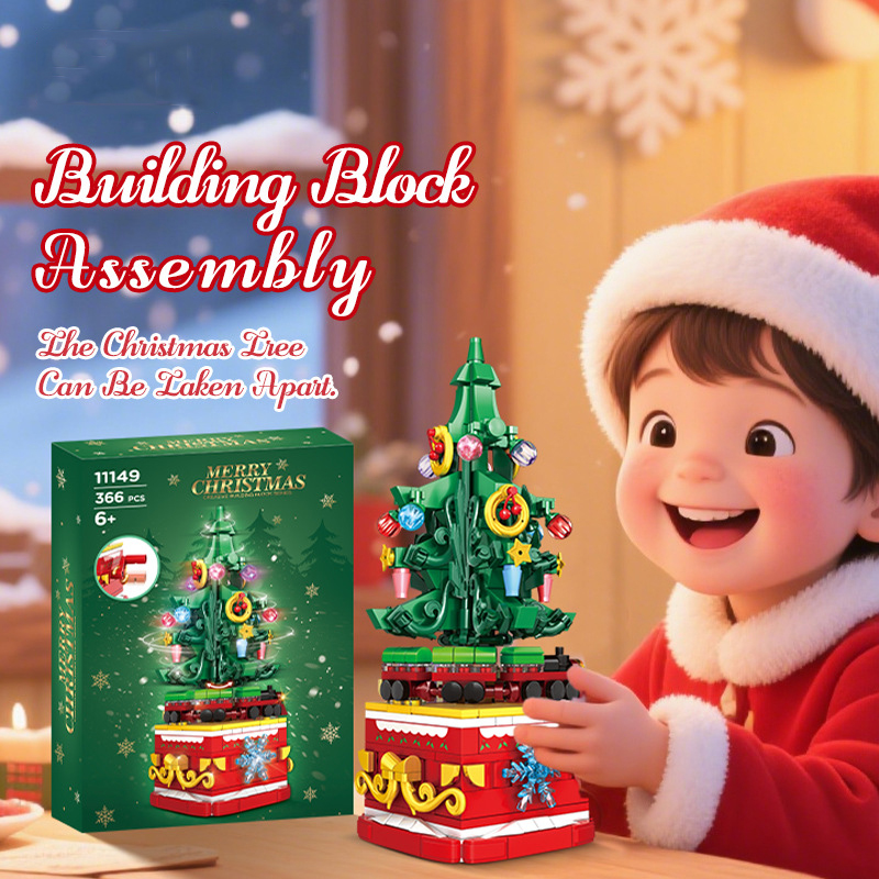 Noel Ağacı Yapı Taşları Kış Kö - Best Kids Toys Xmas incelemesi ve fiyatı