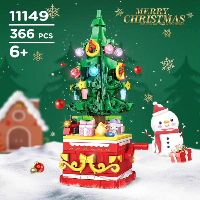 Noel Ağacı Yapı Taşları Kış Kö - Best Kids Toys Xmas incelemesi ve fiyatı