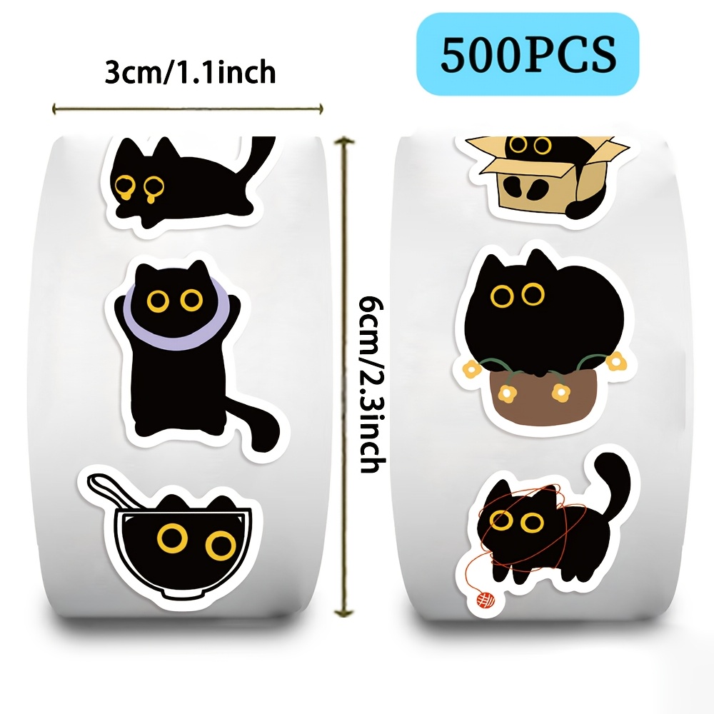 500 Adet Karikatür Kedi Rulo Ç - Kids Toys Names incelemesi ve fiyatı