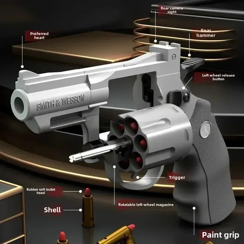 Çocuklar için Revolver Yumuşak - Foam Dart Gun incelemesi ve fiyatı